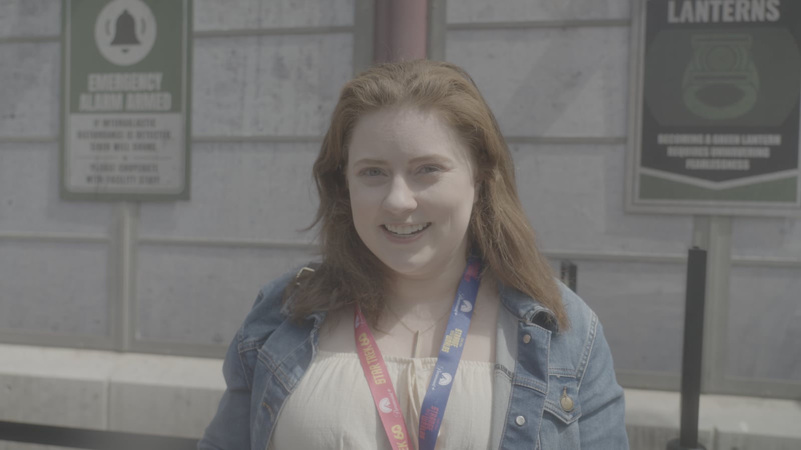 The same frame before grading